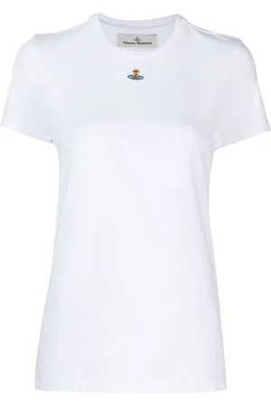 Vivienne Westwood Orb logo-embroidery cotton T-shirt