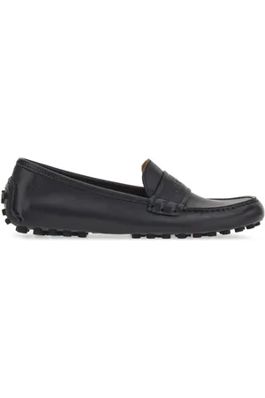 Salvatore Ferragamo Driver logo-debossed leather loafers