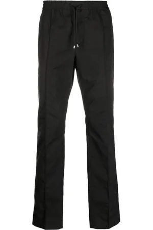 VALENTINO GARAVANI Straight-leg drawstring cotton trousers