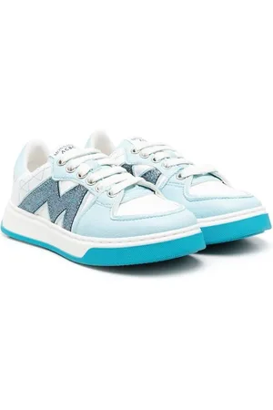 MONNALISA Logo-patch low-top sneakers
