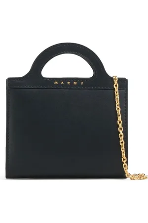 Marni Tropicalia leather wallet-on-chain