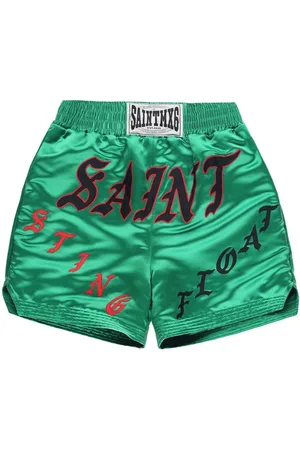 SAINT MXXXXXX Collegiate Tapered Logo-Print Cotton-Jersey Sweatpants for Men