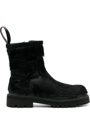 Camper Eki calf-hair ankle boots