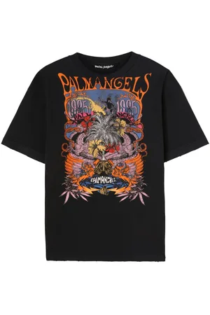 PALM ANGELS, Black Men's T-shirt