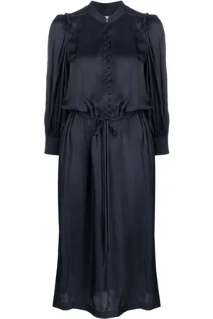 Zadig & Voltaire Relinda satin-finish shirt dress