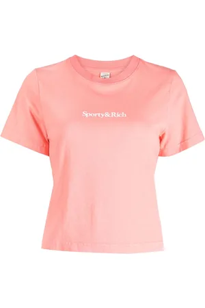 Sporty & Rich Logo-print cotton T-shirt
