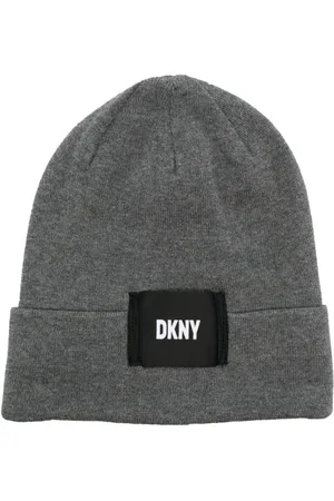DKNY Logo-patch beanie