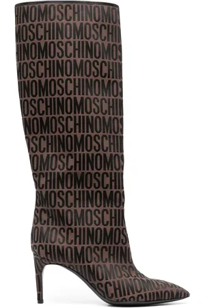 Moschino knee discount high socks