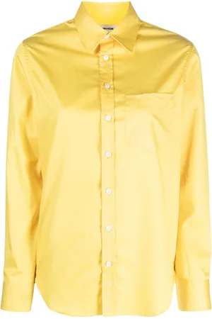 Zadig & Voltaire Taskiz slogan-embroidered cotton shirt