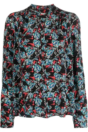Zadig & Voltaire Tchin printed silk blouse