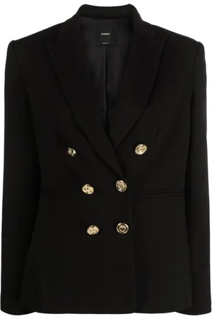 Pinko Double-breasted stretch blazer