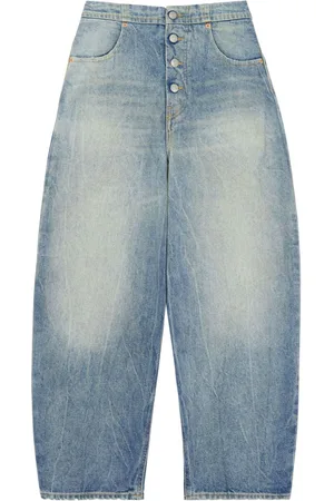Maison Margiela Mid-rise tapered-leg jeans