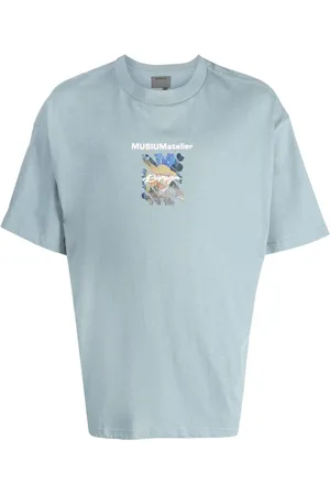 Musium Div. Graphic-print cotton T-shirt