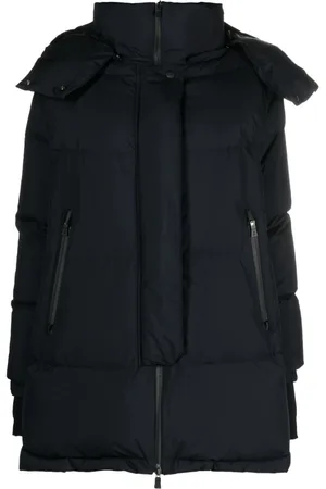 HERNO Short A-Line padded hooded coat
