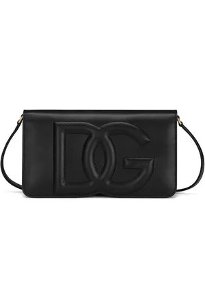 Dolce & Gabbana DG-logo leather phone bag