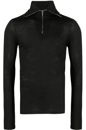 Jil Sander Logo-print zip-detail sweatshirt
