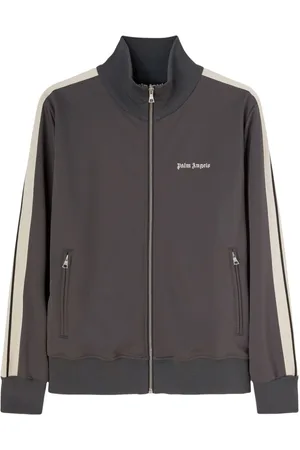 Palm Angels Logo-print side-stripe track jacket