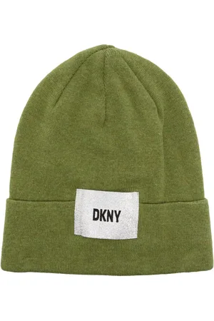 DKNY Logo-patch beanie