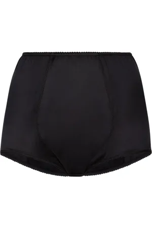 Dolce & Gabbana Satin-finish high-waisted briefs
