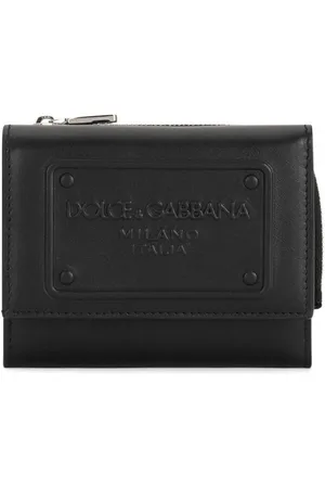 Dolce & Gabbana Dolce & Gabbana Card Holder Pouch In Dauphine Calfskin -  Stylemyle