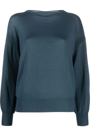 Patrizia Pepe Boat-neck long-sleeve top