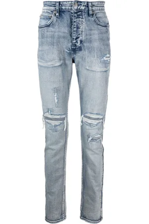 Ksubi ripped-detail slim-fit Jeans - Farfetch