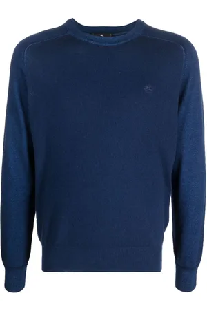 Etro Logo-embroidered virgin wool jumper