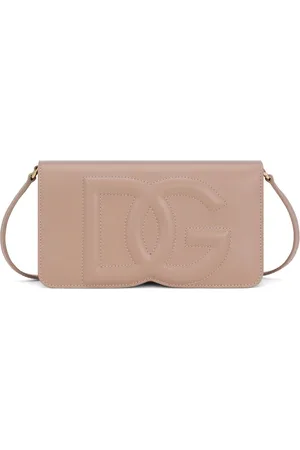 Dolce & Gabbana DG-logo leather phone bag