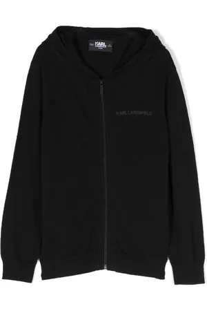 Karl Lagerfeld Ikon knitted hoodie