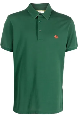 Etro Logo-embroidered polo shirt