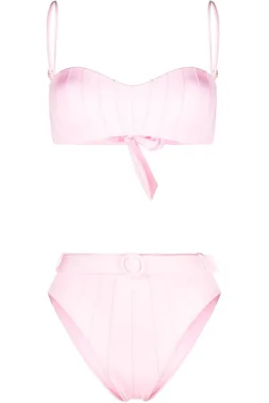Noire Swimwear High-waist belted bikini set