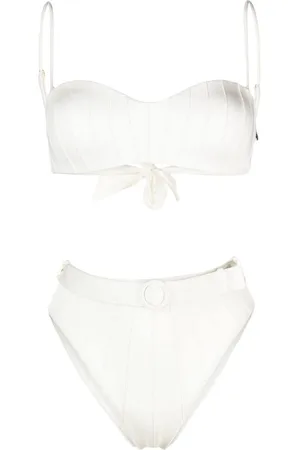 Noire Swimwear High-waist belted bikini set