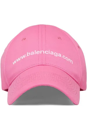 Balenciaga Cities Los Angeles Baseball Cap In Light Pink White