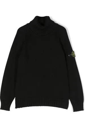 Stone Island Funnel-neck knitted jumper