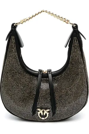 Pinko Rhinestone-embellished tote bag