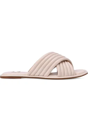 Michael Kors Portia quilted leather slides
