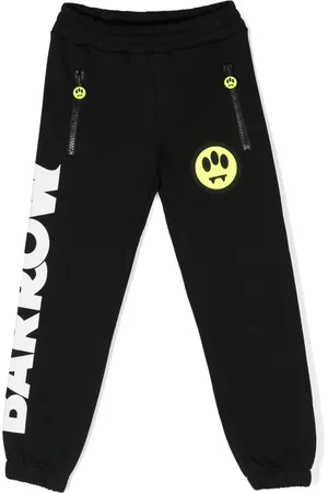 BARROW Logo-print cotton track pants