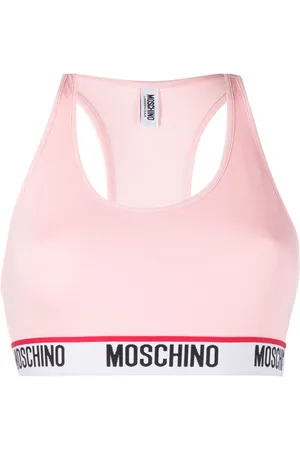 Moschino logo-underband Bra - Farfetch