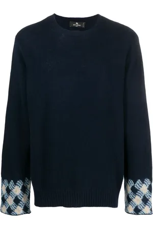 Etro Intarsia-knit virgin wool jumper