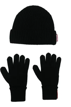 Dsquared2 Set-of-two wool beanie