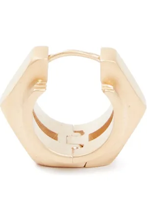 Maison Margiela Screw-motif hoop earring