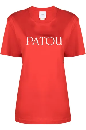 Patou Logo-print organic cotton T-shirt