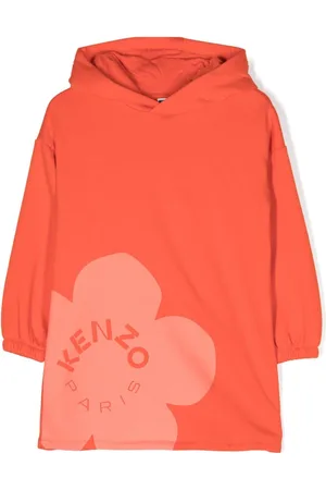 Kenzo Logo-print hooded dress