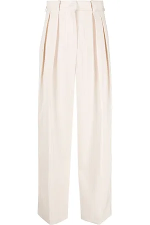 The Frankie Shop SSENSE Exclusive Blue Bea Fluid Stripe Suit Trousers