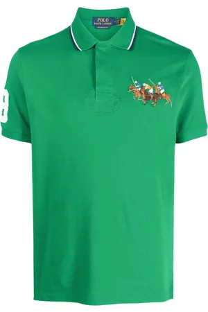 Ralph Lauren Embroidered-motif cotton polo shirt