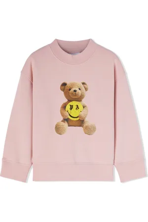 Palm Angels Teddy bear-print cotton sweatshirt
