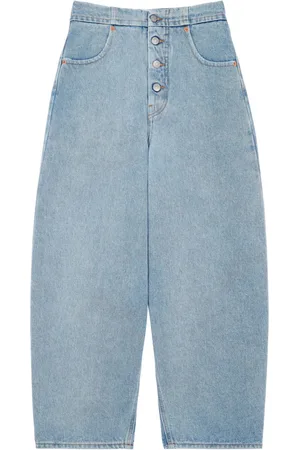 Maison Margiela Mid-rise cropped jeans