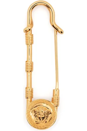 VERSACE Safety-Pin Medusa brooch
