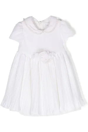 MONNALISA Short-sleeve pleated dress