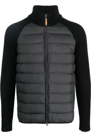 Parajumpers Olmo waffle-knit quilted jacket
